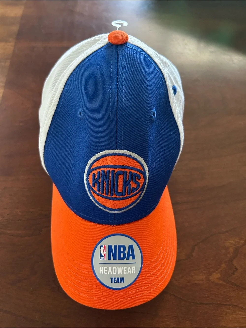 New York Knicks Kids Orange & Blue Cap -